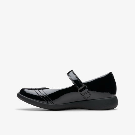 Etch Gem Kid Black Patent | Clarks for sale - Kids