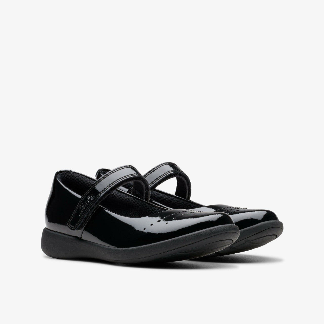 Etch Gem Kid Black Patent | Clarks for sale - Kids