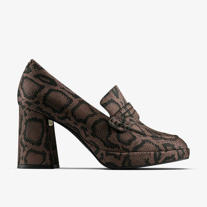 Martine Rose Loafer 2 Brown Textile | Clarks on Sale - Women