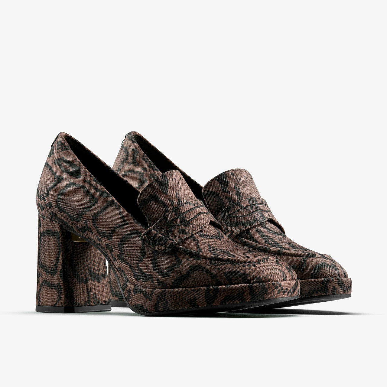Martine Rose Loafer 2 Brown Textile | Clarks on Sale - Women