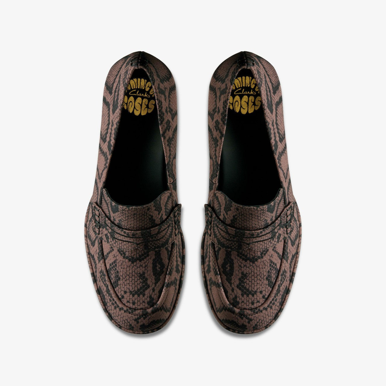 Martine Rose Loafer 2 Brown Textile | Clarks on Sale - Women