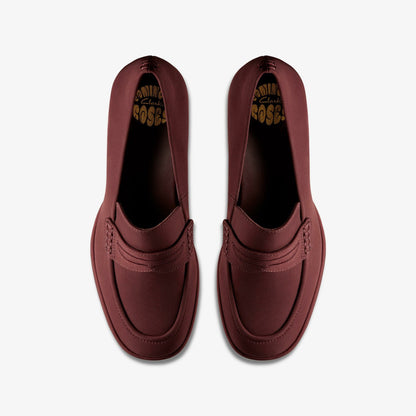 Martine Rose Loafer 2 Oxblood Textile | Clarks for sale - Women