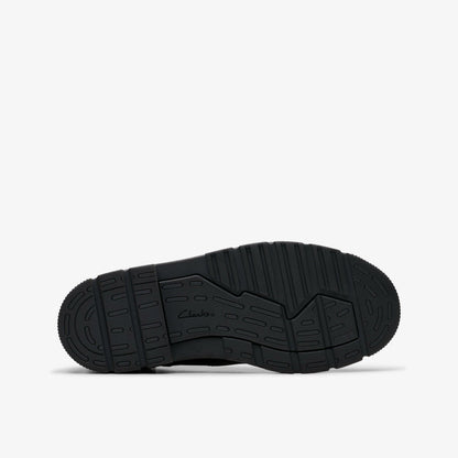 Lorcam Trail Older Black Leather | Clarks Sale - Kids