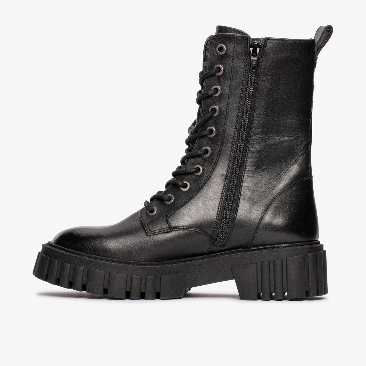 Page Lace Boot Black Leather | Clarks for sale - Women
