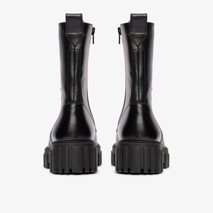Page Lace Boot Black Leather | Clarks for sale - Women
