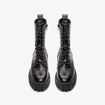 Page Lace Boot Black Leather | Clarks for sale - Women