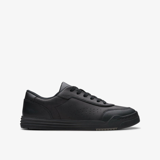 Urban Solo Older Black Leather | Clarks discount - Kids