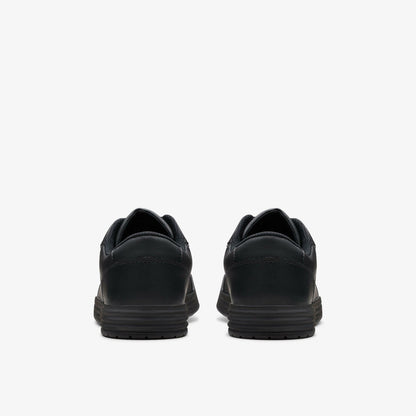 Urban Solo Older Black Leather | Clarks discount - Kids