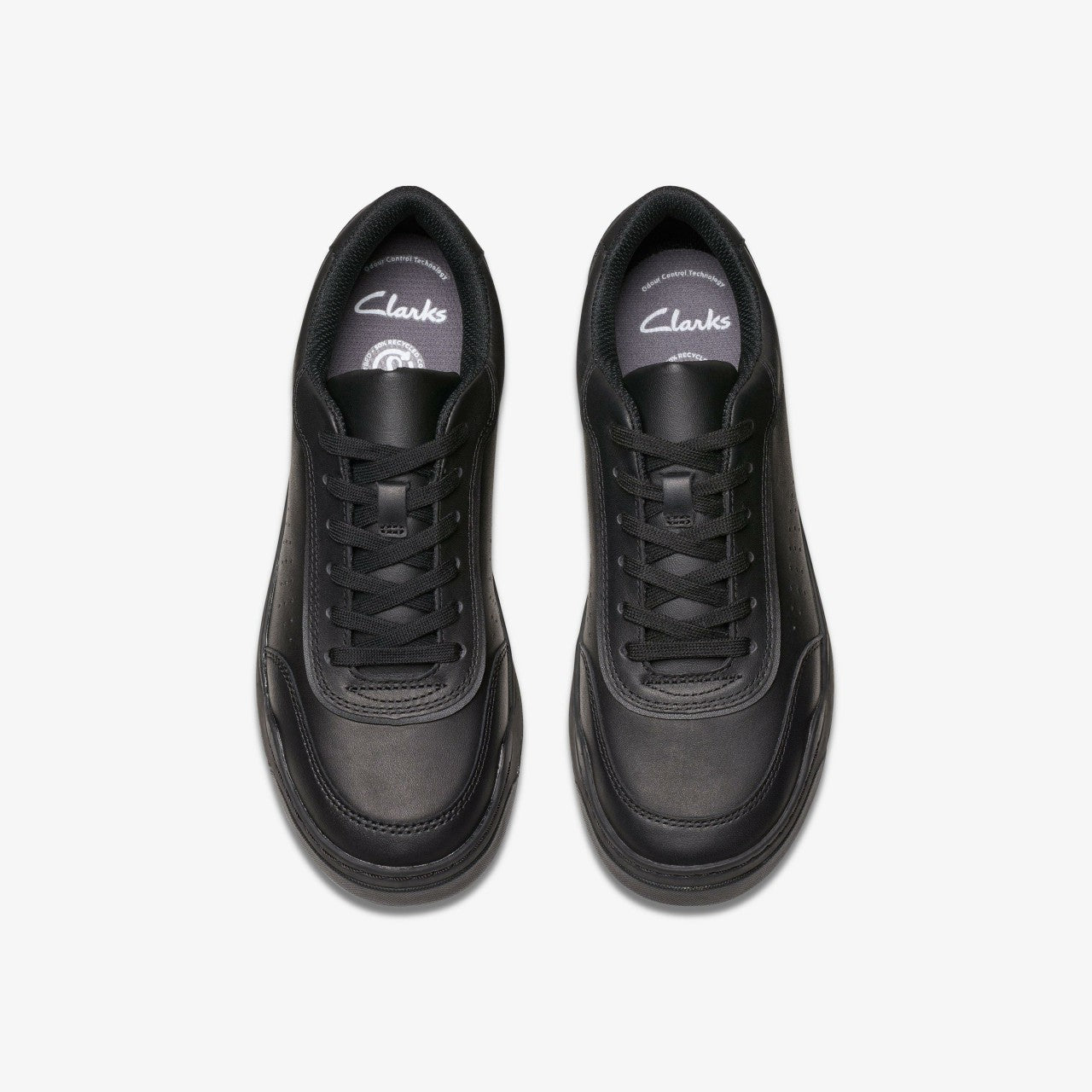 Urban Solo Older Black Leather | Clarks discount - Kids
