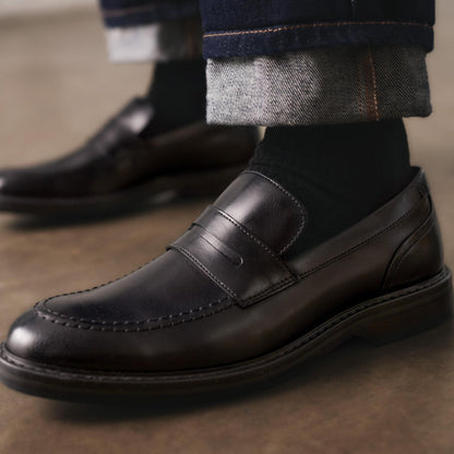 Aldwin Step Black Leather - US 8052