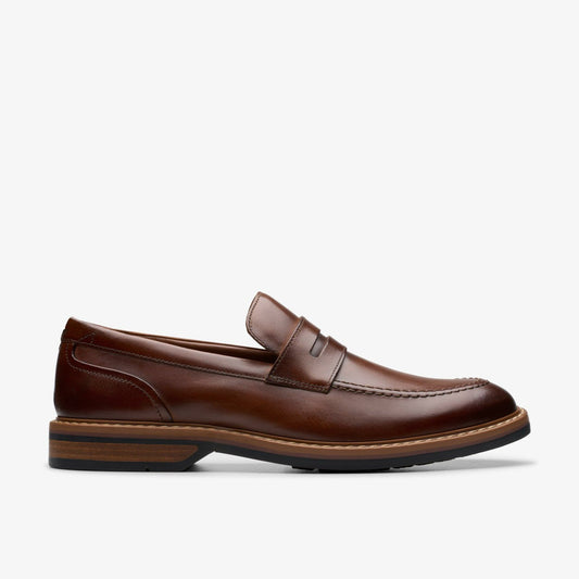 Aldwin Step Loafer Mid Tan Leather | Clarks online - Men