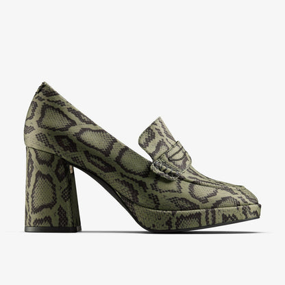 Martine Rose Loafer 2 Green Textile | Clarks Sale - Women