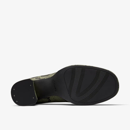 Martine Rose Loafer 2 Green Textile | Clarks Sale - Women