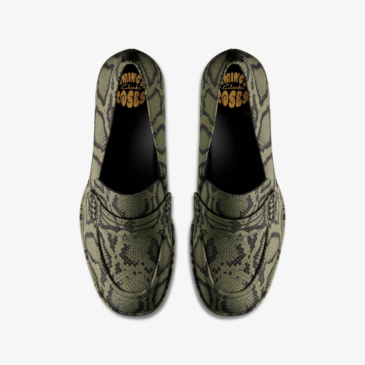 Martine Rose Loafer 2 Green Textile | Clarks Sale - Women