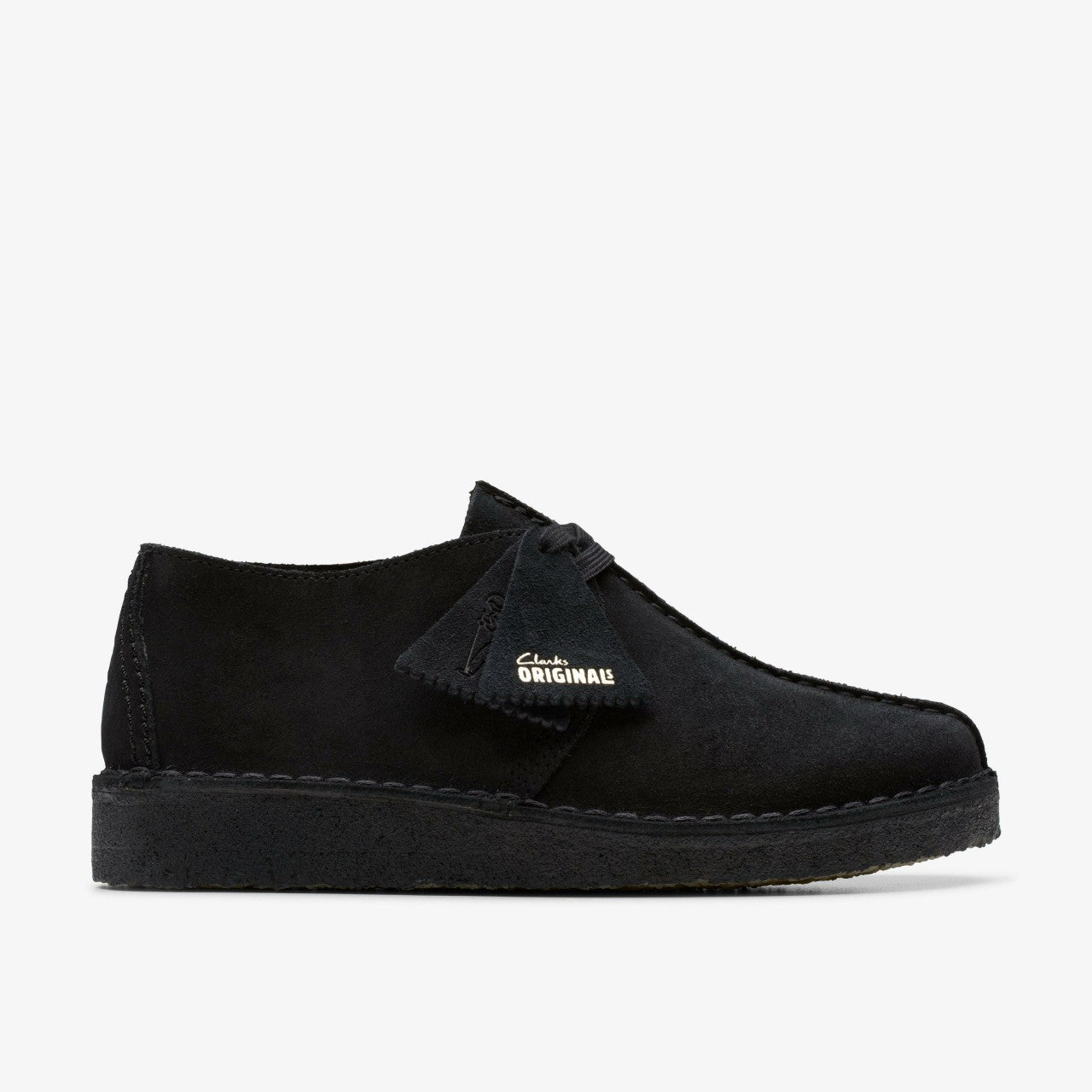 Desert Trek Black Suede | Clarks outlet - Women