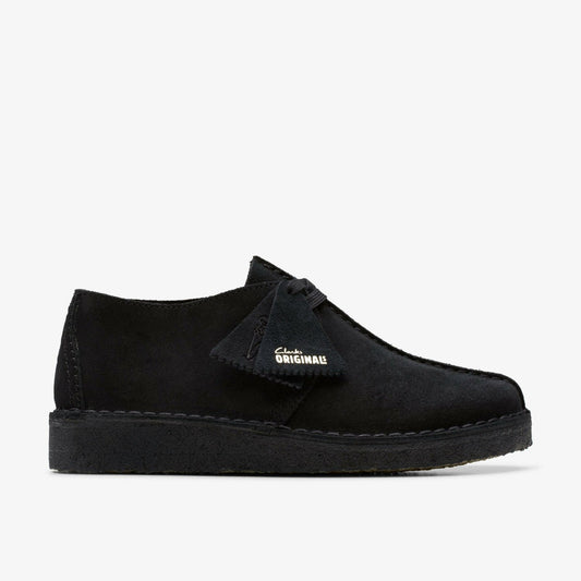 Desert Trek Black Suede | Clarks outlet - Women