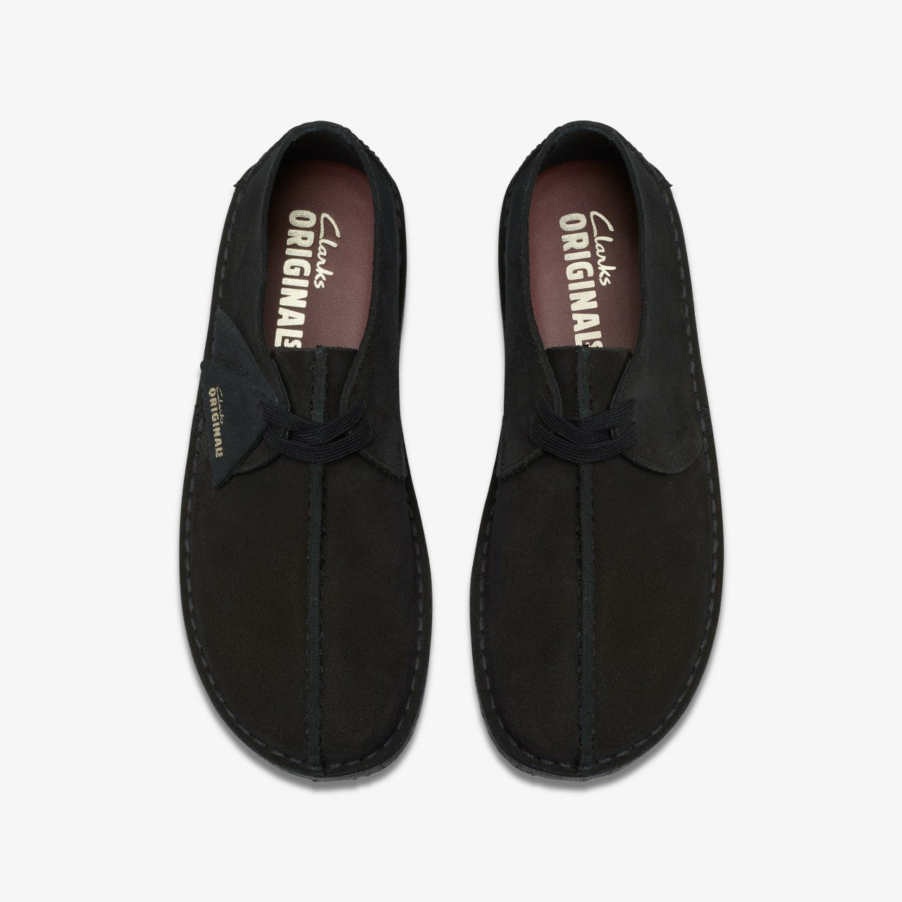 Desert Trek Black Suede | Clarks outlet - Women