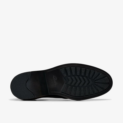 Aldwin Limit Brogue Navy Leather | Clarks on Sale - Men