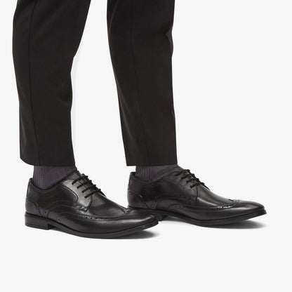 Brandon Limit Brogue Black Leather | Clarks outlet - Men