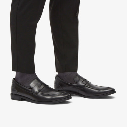 Brandon Step Loafer Black Leather | Clarks on Sale - Men