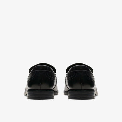 Brandon Step Loafer Black Leather | Clarks on Sale - Men