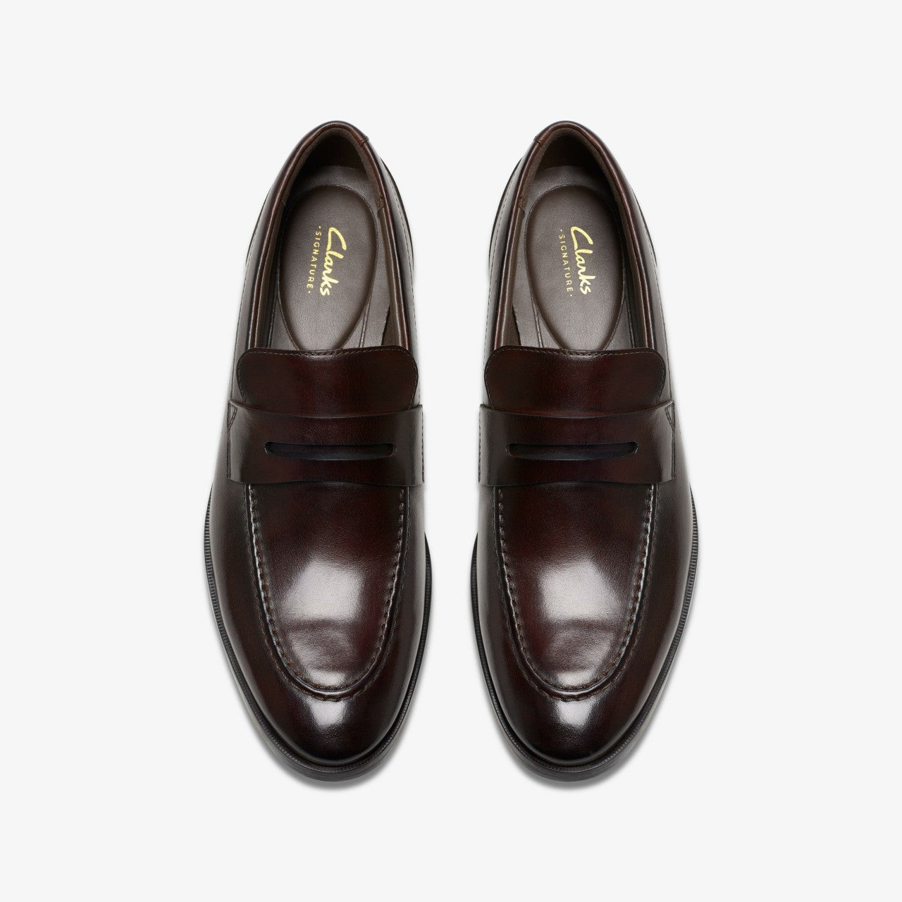 Brandon Step Loafer Dark Brown Leather | Clarks discount - Men