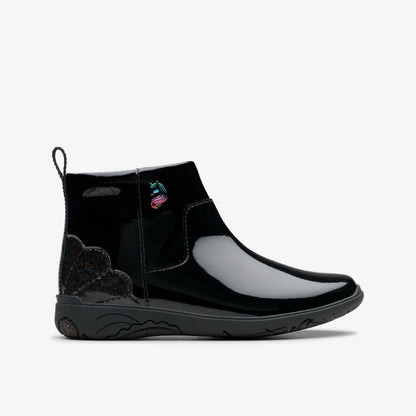 Relda Glow Kid Black | Clarks discount - Kids