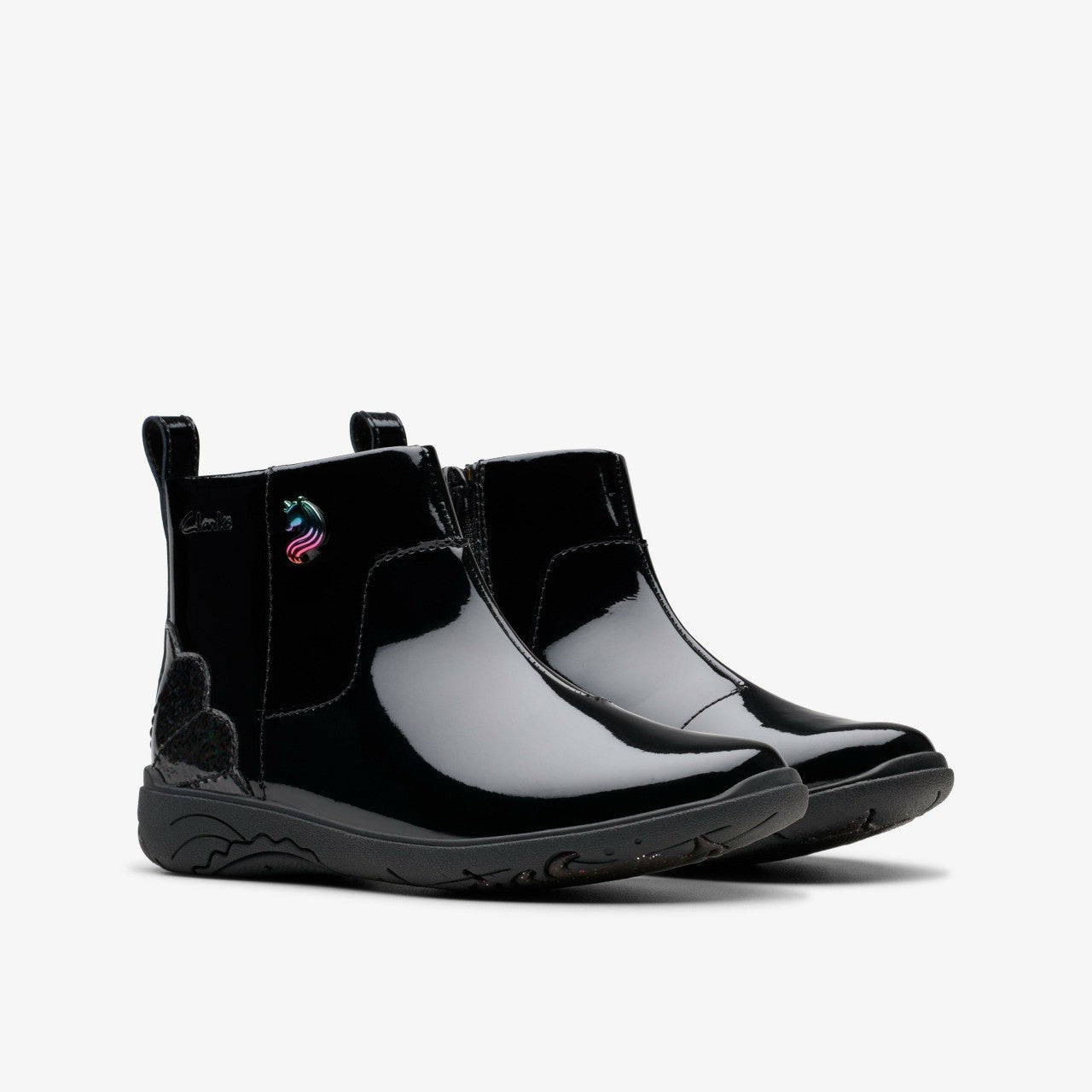 Relda Glow Kid Black | Clarks discount - Kids