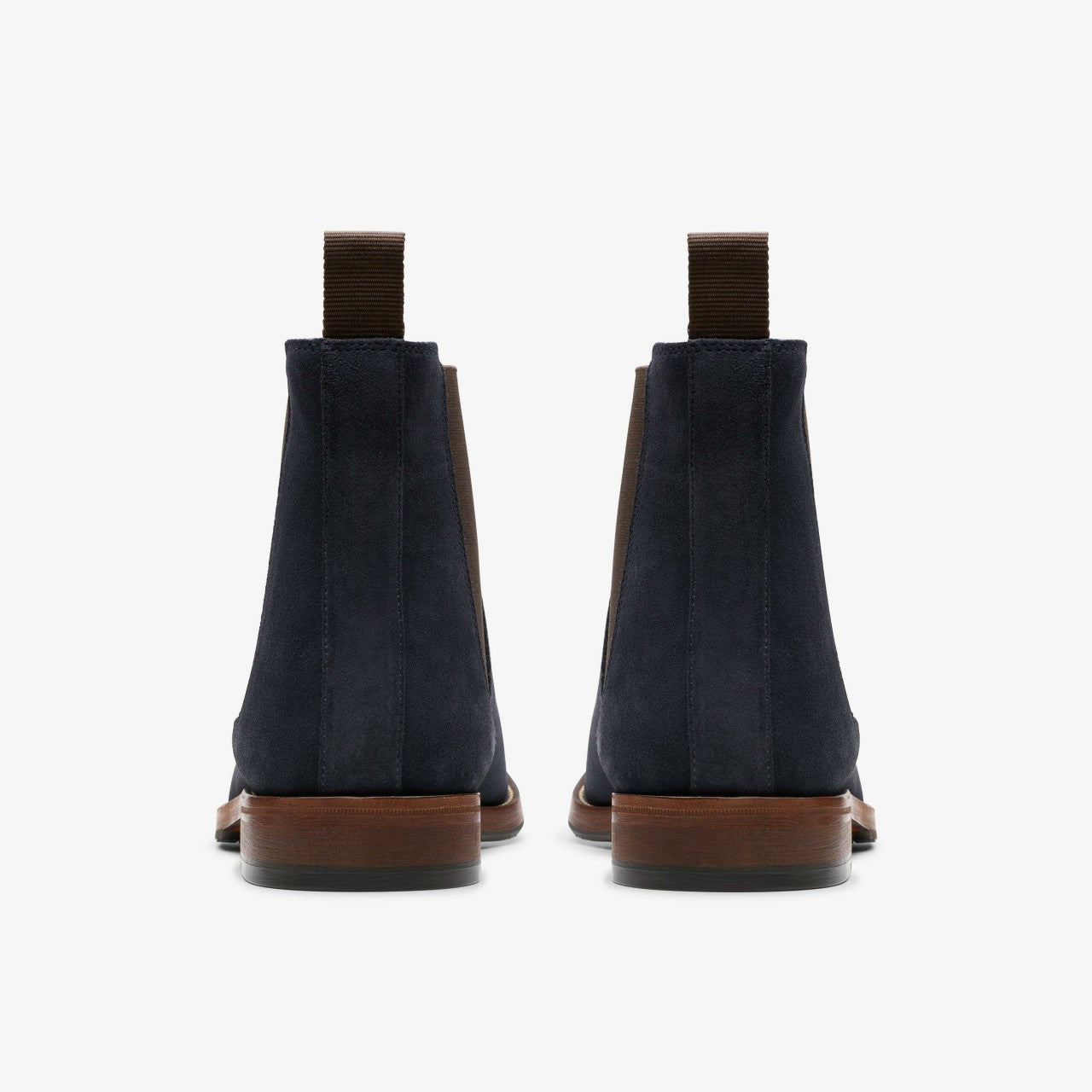 Craft James Top Chelsea Boot Navy Suede | Clarks online - Men