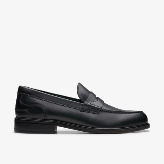 Craft James Lo Loafer Black Leather | Clarks for sale - Men