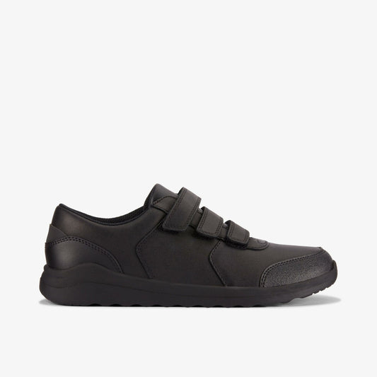 Daze Step 2 Youth Black Leather | Clarks discount - Kids