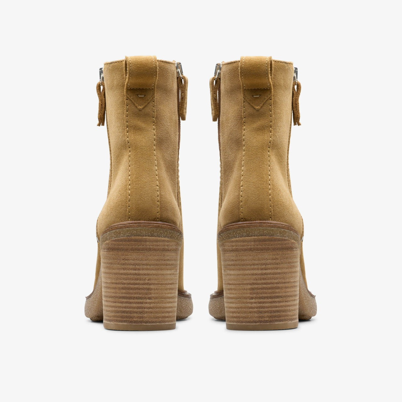 Cassiano Zip Ankle Boot Light Tan Suede | Clarks on Sale - Women