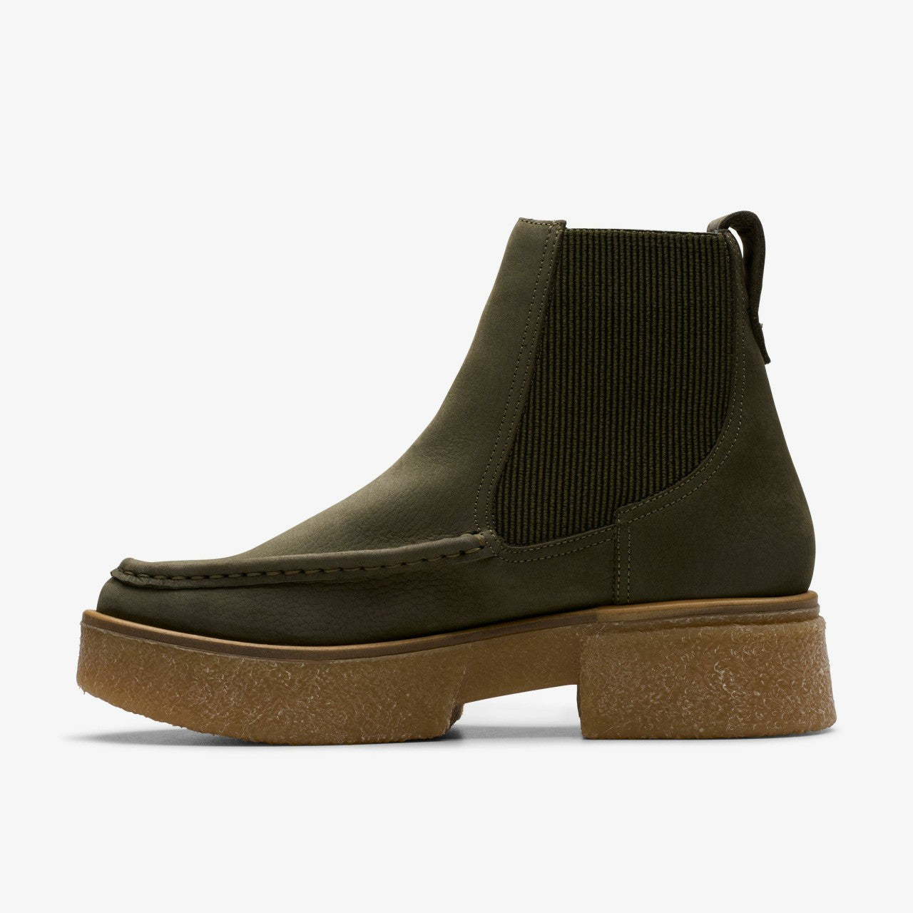 Linoso Top Ankle Boot Dark Green Nubuck | Clarks discount - Women