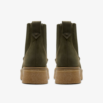 Linoso Top Ankle Boot Dark Green Nubuck | Clarks discount - Women
