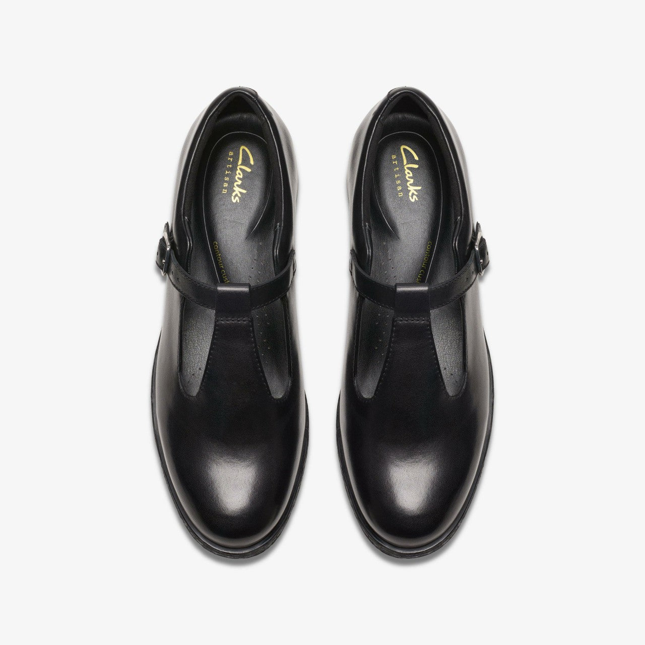 Havisham Bar Black Leather | Clarks outlet - Women