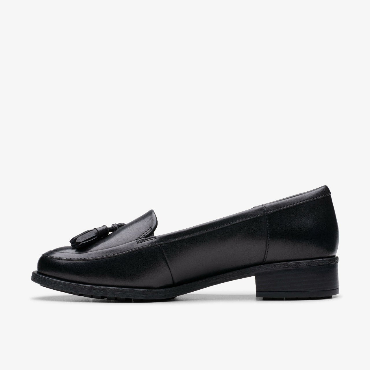 Havisham Edge Loafer Black Leather | Clarks on Sale - Women
