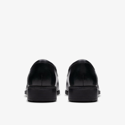 Havisham Edge Loafer Black Leather | Clarks on Sale - Women
