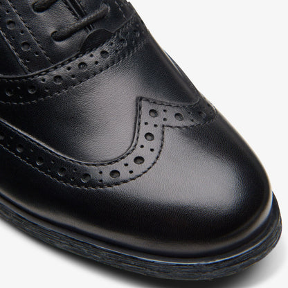Havisham Oak Black Leather | Clarks on Sale - Women