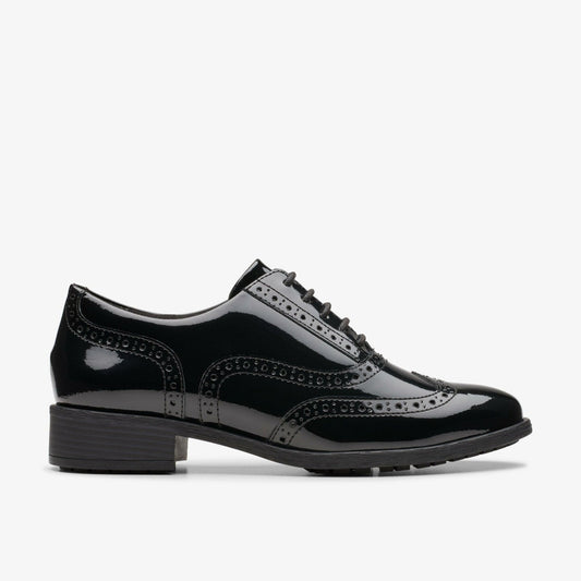 Havisham Oak Black Patent | Clarks discount - Women