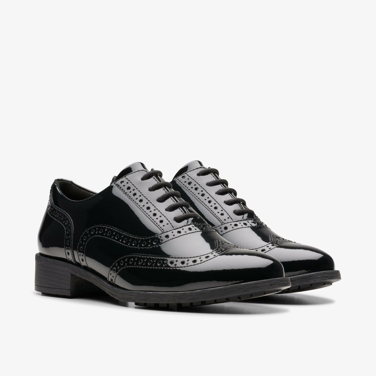 Havisham Oak Black Patent | Clarks discount - Women