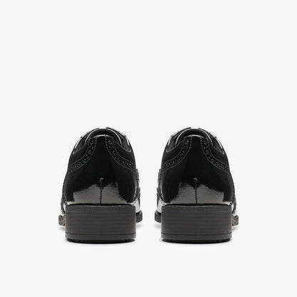 Havisham Oak Black Patent | Clarks discount - Women
