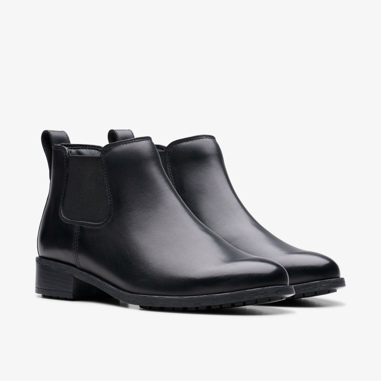Havisham Top Ankle Boot Black Leather | Clarks discount - Women