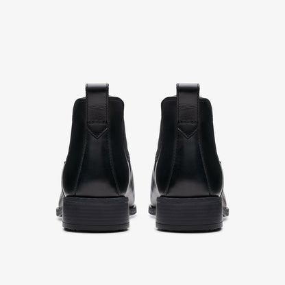 Havisham Top Ankle Boot Black Leather | Clarks discount - Women