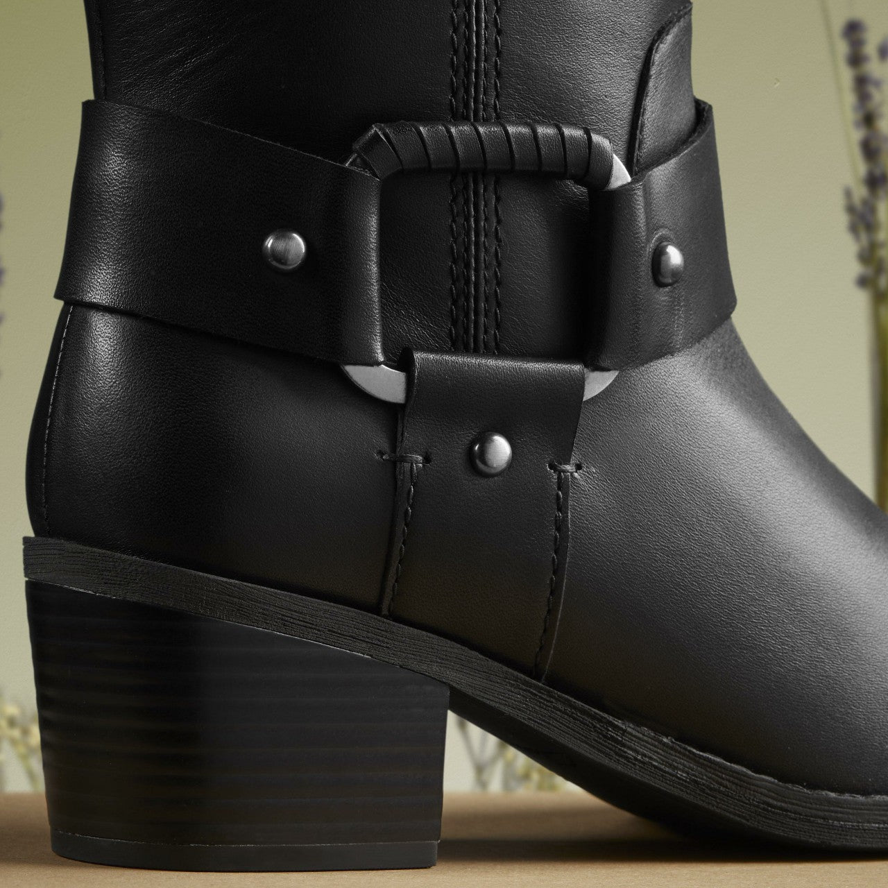 Morzine Rise Black Leather | Clarks for sale - Women