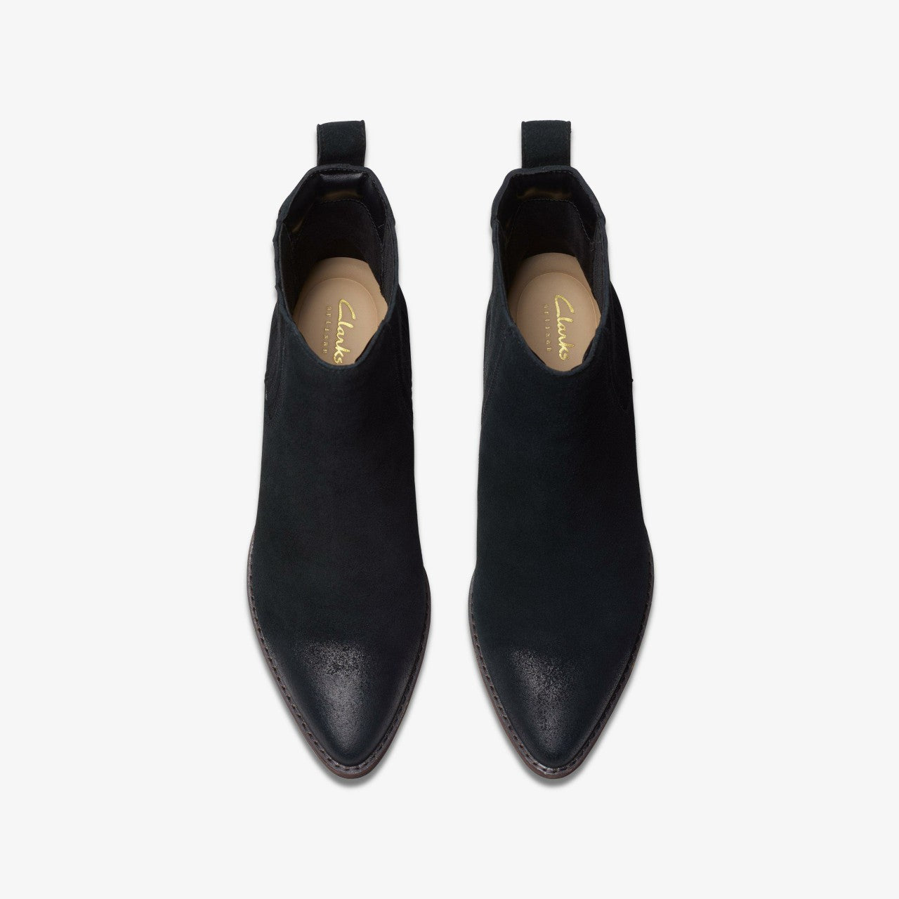 Morzine Top Ankle Boot Black Suede | Clarks discount - Women
