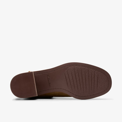 Chamberly Top Walnut Suede | Clarks outlet - Women