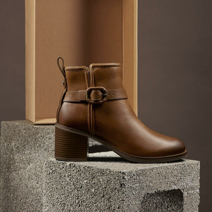 Chamberly Trim Mid Tan Leather | Clarks online - Women