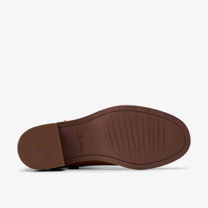 Chamberly Trim Mid Tan Leather | Clarks online - Women