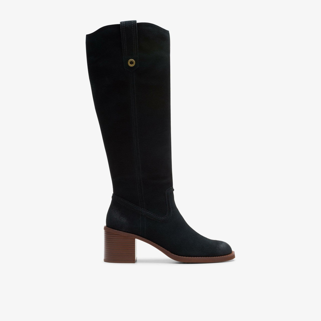 Chamberly Up Black Suede | Clarks online - Women