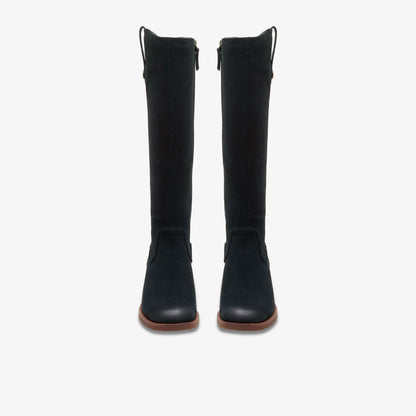 Chamberly Up Black Suede | Clarks online - Women